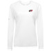 Женская Футболка с длинным рукавом Carolina Hurricanes Levelwear White Sequoia Primary Logo