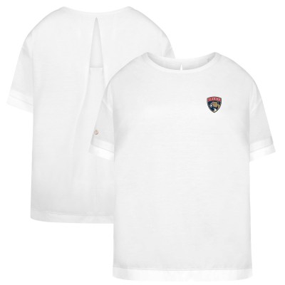 Футболка Florida Panthers Levelwear Womens Tulip Primary Logo - White