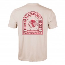 Футболка Chicago Blackhawks Levelwear Richmond Stained Glass - Khaki