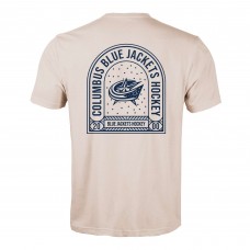 Футболка Columbus Blue Jackets Levelwear Richmond Stained Glass - Khaki