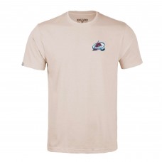 Футболка Colorado Avalanche Levelwear Khaki Richmond Stained Glass