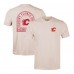 Calgary Flames Levelwear Khaki Richmond Stained Glass T-Shirt