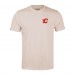 Calgary Flames Levelwear Khaki Richmond Stained Glass T-Shirt