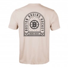 Футболка Boston Bruins Levelwear Khaki Richmond Stained Glass