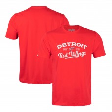 Футболка Detroit Red Wings Levelwear Richmond Ice Wall - Red Футболка Detroit Red Wings Levelwear Richmond Ice Wall - Red