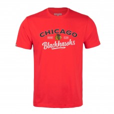 Футболка Chicago Blackhawks Levelwear Richmond Ice Wall - Red