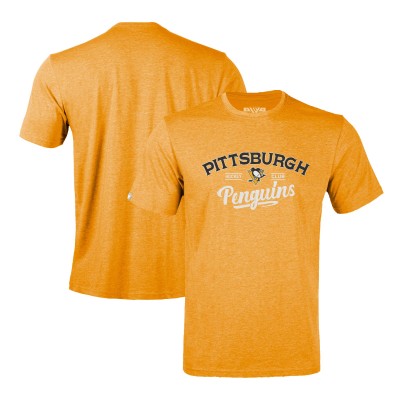 Футболка Pittsburgh Penguins Levelwear Richmond Ice Wall - Gold