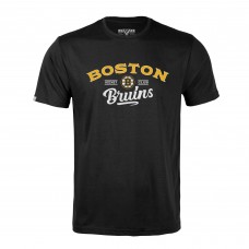 Футболка Boston Bruins Levelwear Black Richmond Ice Wall