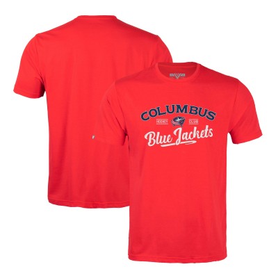 Футболка Columbus Blue Jackets Levelwear Richmond Ice Wall - Red