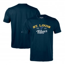 Футболка St. Louis Blues Levelwear Richmond Ice Wall - Navy