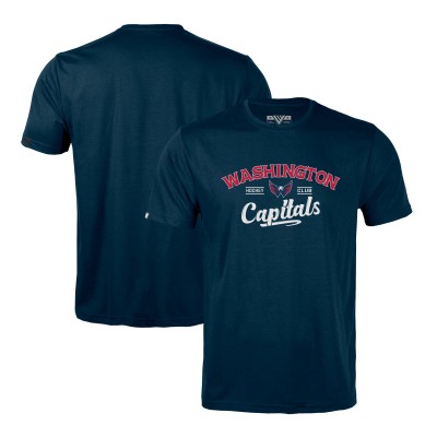 Футболка Washington Capitals Levelwear Richmond Ice Wall - Navy