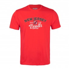 Футболка New Jersey Devils Levelwear Richmond Ice Wall - Red