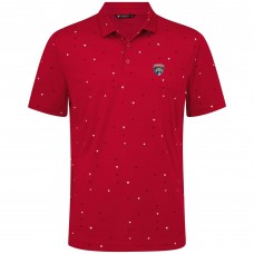 Поло Florida Panthers Levelwear Red Confetti Insignia Core
