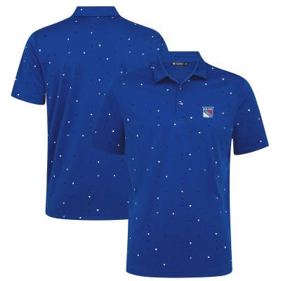 Поло New York Rangers Levelwear Confetti Insignia Core - Blue