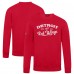Detroit Red Wings Levelwear Red Zane Ice Wall Pullover Sweatshirt