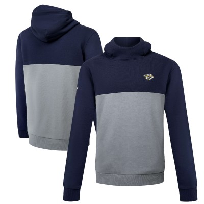 Толстовка Nashville Predators Levelwear Bracket - Navy/Gray