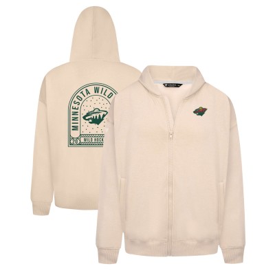 Толстовка на молнии Minnesota Wild Levelwear Uphill Stained Glass - Khaki