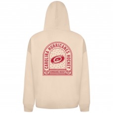Толстовка на молнии Carolina Hurricanes Levelwear Khaki Uphill Stained Glass Толстовка на молнии Carolina Hurricanes Levelwear Khaki Uphill Stained Glass