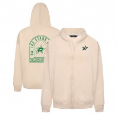 Толстовка на молнии Dallas Stars Levelwear Uphill Stained Glass - Khaki