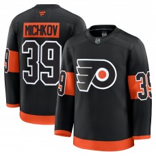 Игровая джерси Philadelphia Flyers Matvei Michkov Fanatics Black Alternate Premium
