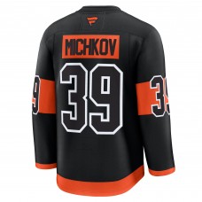 Игровая джерси Philadelphia Flyers Matvei Michkov Fanatics Black Alternate Premium