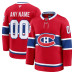 Именная джерси Montreal Canadiens Fanatics Red Home Premium