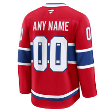 Именная джерси Montreal Canadiens Fanatics Red Home Premium