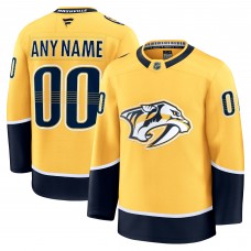 Именная джерси Nashville Predators Fanatics Gold Home Premium