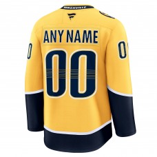 Именная джерси Nashville Predators Fanatics Gold Home Premium
