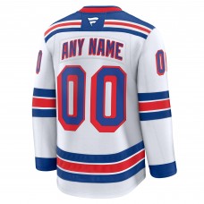 Именная джерси New York Rangers Fanatics White Away Premium Именная джерси New York Rangers Fanatics White Away Premium