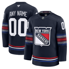 Именная джерси New York Rangers Fanatics Navy Alternate Premium