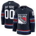 Именная джерси New York Rangers Fanatics Navy Alternate Premium