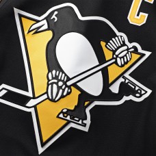 Именная игровая джерси Pittsburgh Penguins Fanatics Black Home Premium Custom