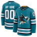 Именная джерси San Jose Sharks Fanatics Teal Home Premium