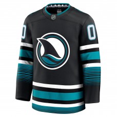 Именная джерси San Jose Sharks Fanatics Black Alternate Premium