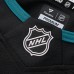 Именная джерси San Jose Sharks Fanatics Black Alternate Premium