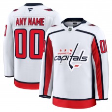 Именная джерси Washington Capitals Fanatics White Away Premium