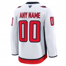 Именная джерси Washington Capitals Fanatics White Away Premium