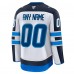 Именная игровая джерси Winnipeg Jets Fanatics Away Premium Custom - White