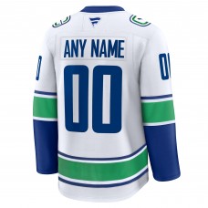 Именная джерси Vancouver Canucks Fanatics White Away Premium