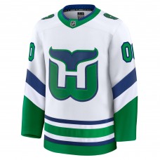Именная джерси Carolina Hurricanes Fanatics White Throwback Premium