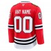 Именная игровая джерси Chicago Blackhawks Fanatics Home Premium Custom - Red