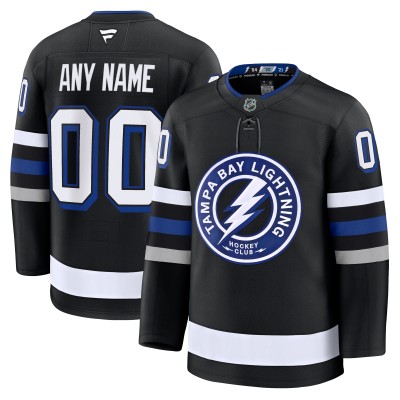 Именная джерси Tampa Bay Lightning Fanatics Black Alternate Premium
