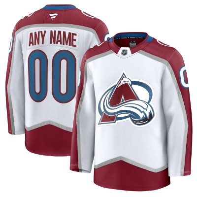 Именная джерси Colorado Avalanche Fanatics White Away Premium