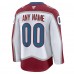 Именная джерси Colorado Avalanche Fanatics White Away Premium