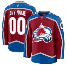 Именная джерси Colorado Avalanche Fanatics Burgundy Home Premium