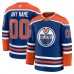 Именная игровая джерси Edmonton Oilers Fanatics Royal Home Premium