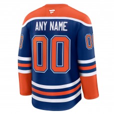Именная игровая джерси Edmonton Oilers Fanatics Royal Home Premium