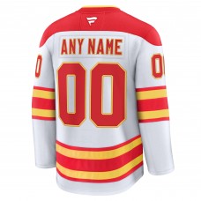 Именная джерси Calgary Flames Fanatics White Away Premium