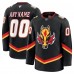 Именная джерси Calgary Flames Fanatics Black Alternate Premium